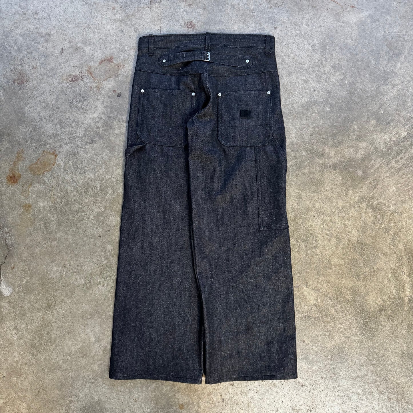 Black 13oz Selvedge Denim 1/1 (2)