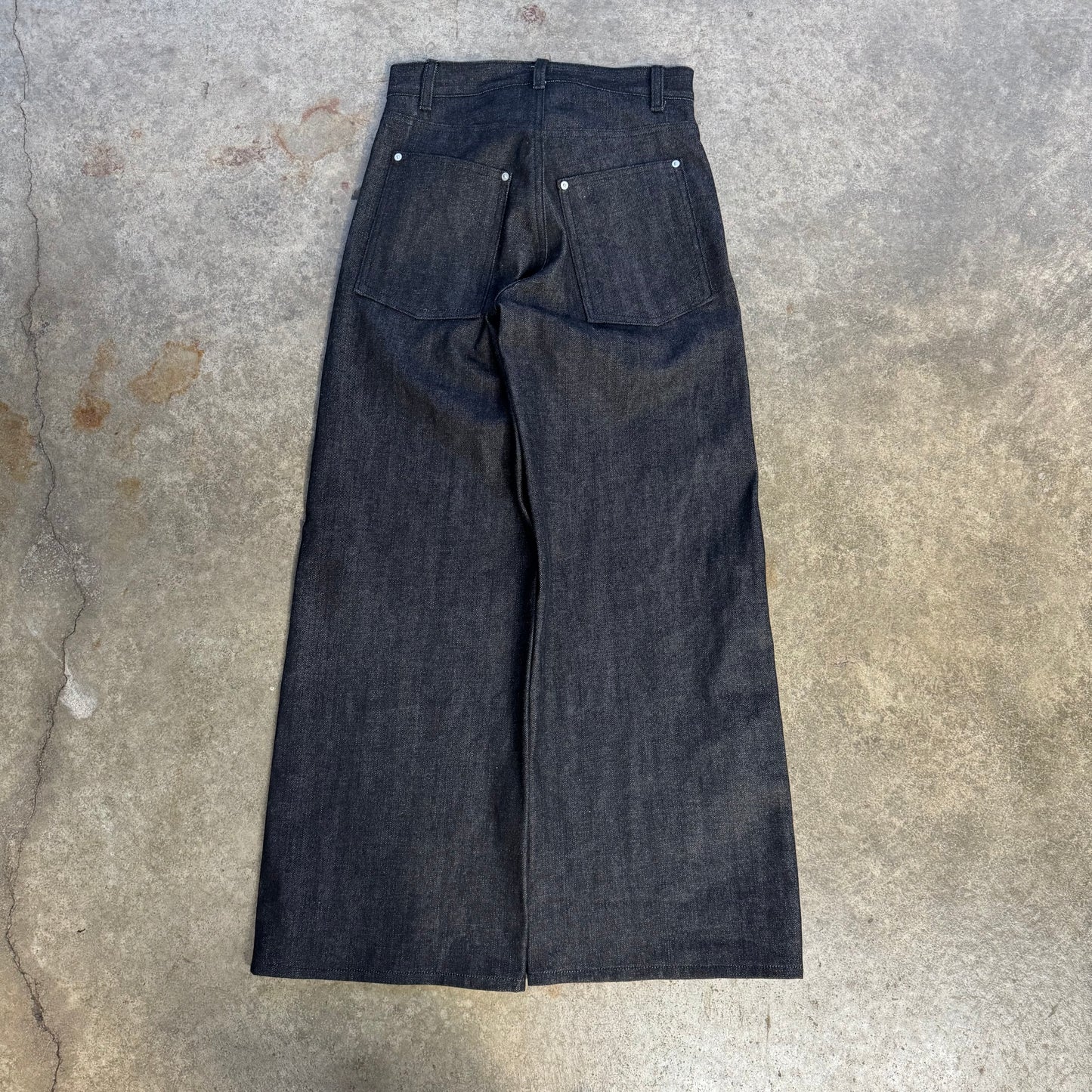 (Black 13oz Selvedge Denim 1/1 (4)