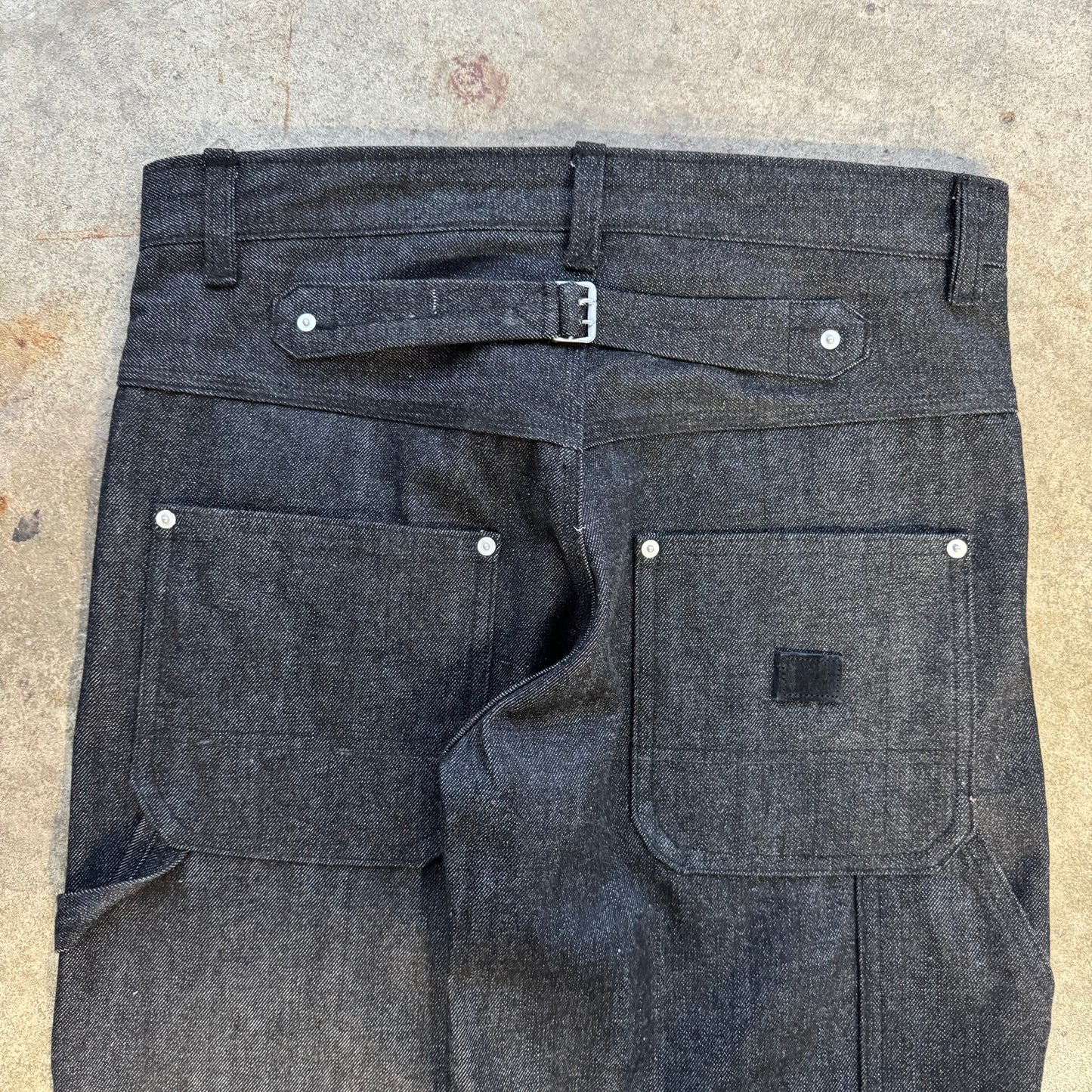 Black 13oz Selvedge Denim 1/1 (2)