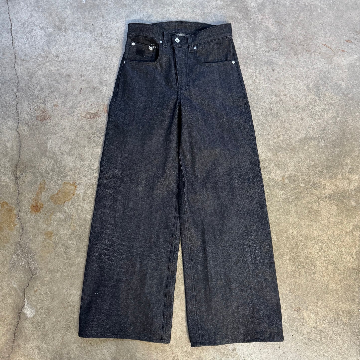 (Black 13oz Selvedge Denim 1/1 (4)